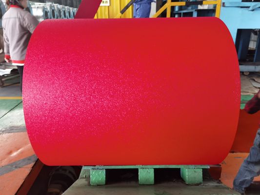 0Produttori di bobine di acciaio rivestite a colori da.13-0.8 mm con verniciatura a rughe