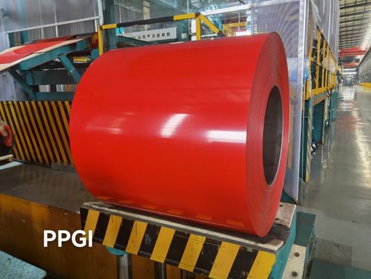 Coil di acciaio laminato a freddo preverniciato, Coil di acciaio galvanizzato immerso a caldo per fogli di copertura