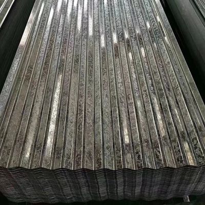 0.13-0.5mm Gi Tavolo ondulato, 60-95HRB Tavolo galvanizzato ondulato