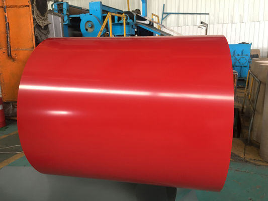 300-550MPa Color Coated Steel Coil 0,13 mm-0,8 mm per il sistema di copertura