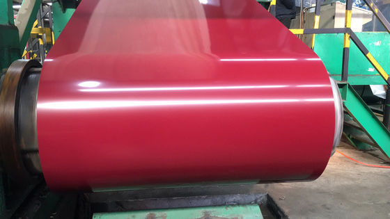 PPGI bobina di acciaio rivestita a colori per progetti di costruzione
