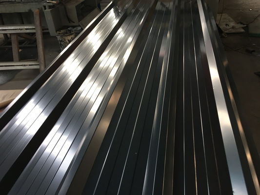 20 - 275 g/m2 lamiere di acciaio ondulato rivestito di zinco / pannelli galvanizzati per tetti per costruzioni