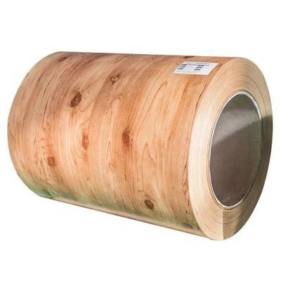 PPGI / PPGL bobina di lamiera di acciaio stampata lunghezza personalizzata 0,13 mm-0,7 mm spessore
