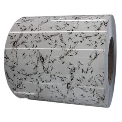 PPGI / PPGL bobina di lamiera di acciaio stampata lunghezza personalizzata 0,13 mm-0,7 mm spessore