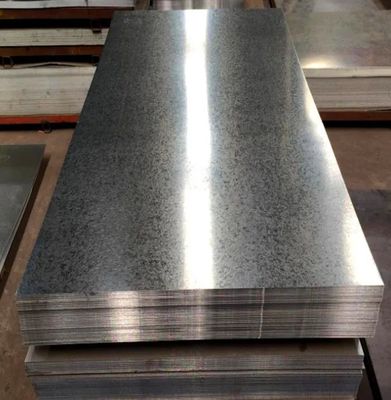 Foglio di acciaio alucinato immerso a caldo AZ80 Foglio di acciaio galvanizzato 0,13 mm-0,7 mm