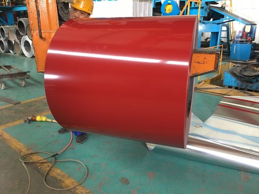 0.13mm-0.80mm lamiera di bobina di acciaio rivestita a colori Alta resistenza alla ruggine