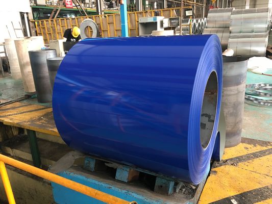 Confiabile bobina di acciaio pre-tinto di vari colori con rivestimento in zinco