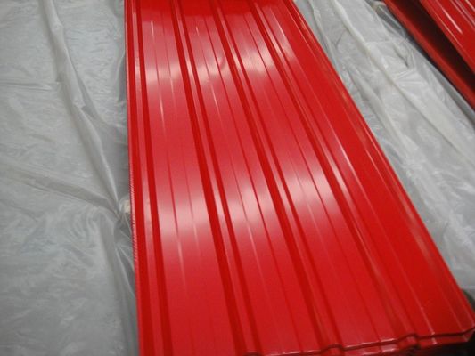 Fogli di acciaio ondulato galvanizzato Spangle grande / Spangle normale