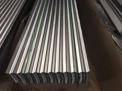 PPGI Fogli ondulati, rivestimento colorato pannelli di tetto in acciaio ondulato