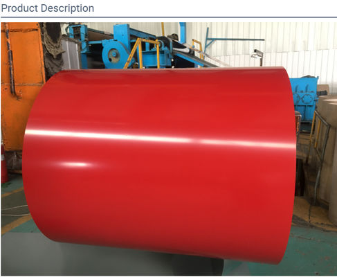 Coil di acciaio preverniciato su misura 0,12 mm-6,0 mm lamiera di acciaio galvanizzato preverniciato