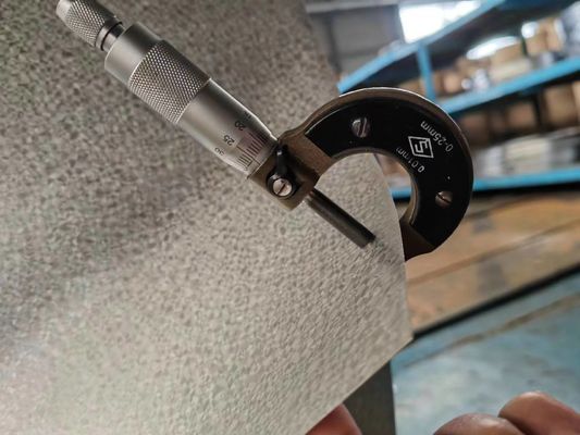 Piastra di acciaio di alucinato spangolare regolare 0,13 mm-0,8 mm bobina di alucinato con allungamento del 20-30%