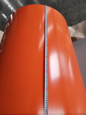 Rossa bobina di acciaio PPGL 0,13 mm-0,8 mm Coated Galvanized Coil resistente alla corrosione