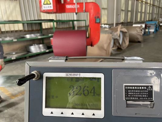 Rossa bobina di acciaio PPGL 0,13 mm-0,8 mm Coated Galvanized Coil resistente alla corrosione