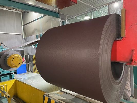 Anti-graffi Coil di metallo a foglio dipinto da 0,2 mm a 0,70 mm Coil di acciaio matt pre-dipinto