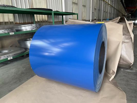 Rivestimento del tetto bobina di acciaio pre-dipinta 600 mm-1250 mm Per costruzione / decorazione