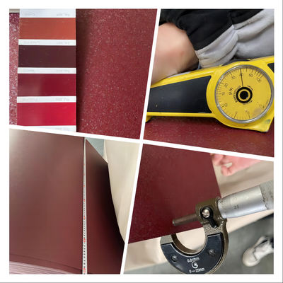 Colore RAL PPGI Acciaio con bobina rivestita Acciaio galvanizzato Esempio personalizzato accettato