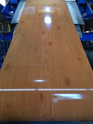 Coil di lamiera di acciaio stampata rivestita larghezza 600 mm-1250 mm resistente alla corrosione