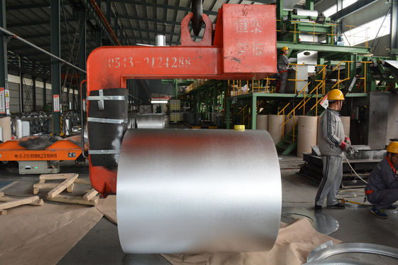 OD 1000-2000 mm Galvalume Steel Coil per costruzioni / elettrodomestici