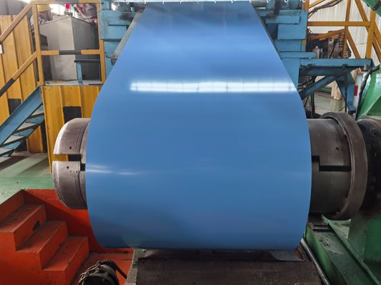 Colore preverniciato bobina di acciaio galvanizzato 600mm-1250mm larghezza per la costruzione