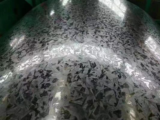 ISO9001 Fogli di bobina di acciaio galvanizzato 0,11 mm-1,0 mm Spessore di bobina Peso 3-8MT