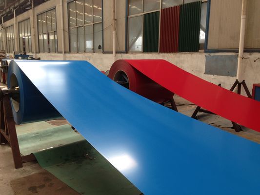 0.13-0.5 mm lamiera di acciaio ondulato lamiera di tetto in gi rivestita in colore spangolo piccolo