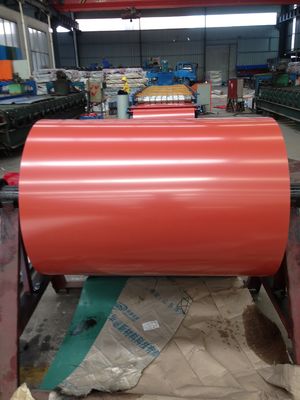 508 mm / 610 mm PPGI Coil di acciaio galvanizzato per la costruzione di materiali da costruzione