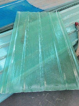 Fogli di copertura corrugati in PVC acciaio metallo Spangle normale